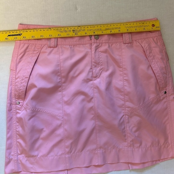Ralph Lauren Golf Activewear skort w/front zip pockets & 2 back pleats. Sz-8 C13 - Picture 7 of 8